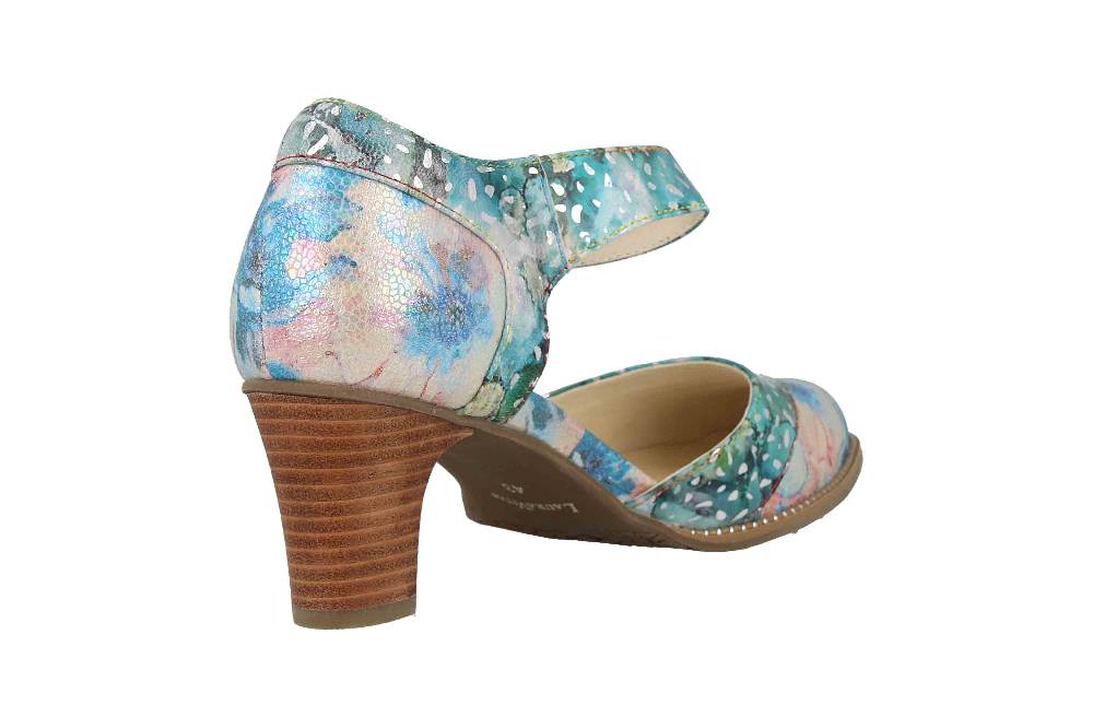 Laura Vita Pumps In Übergrößen Mehrfarbig ELCODIEO 232 Turquoise Große Damenschuhe