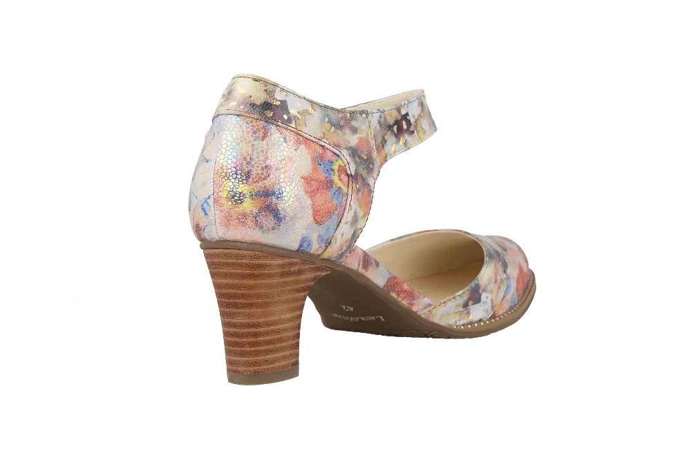 Laura Vita Pumps In Übergrößen Mehrfarbig ELCODIEO 232 Abricot Große Damenschuhe