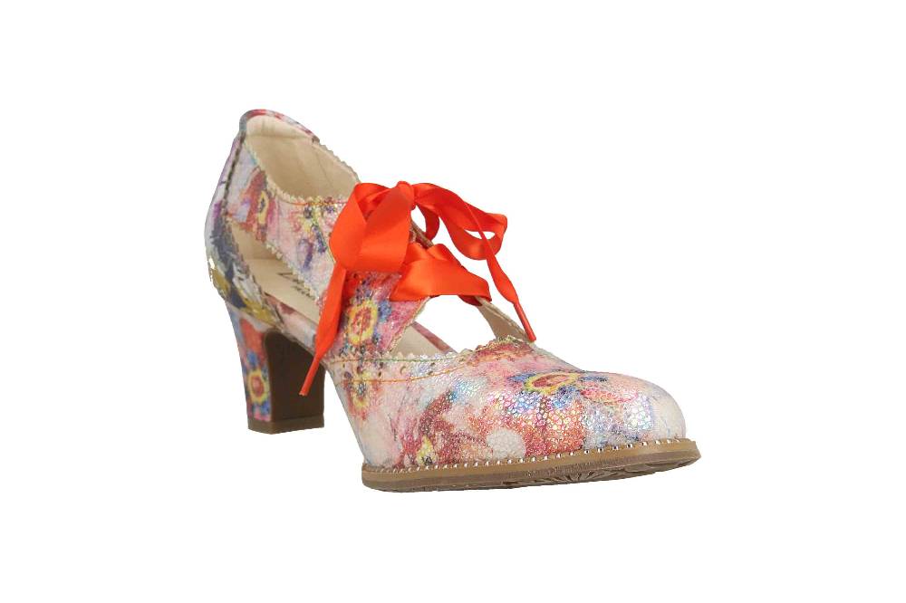 Laura Vita Pumps In Übergrößen Mehrfarbig ELCODIEO 0422 Corail Große Damenschuhe