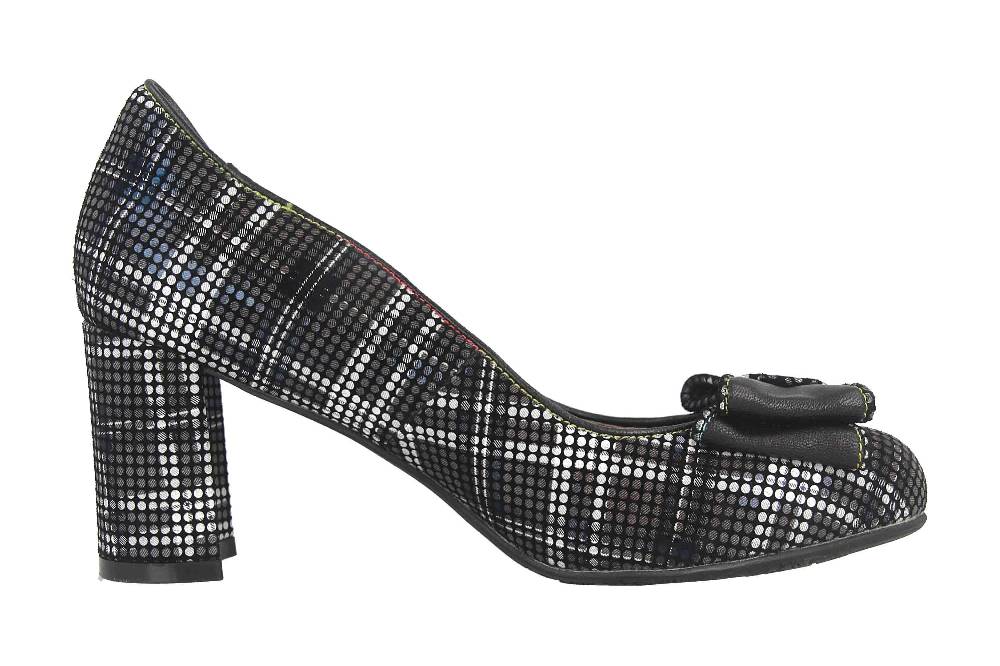 Laura Vita Pumps In Übergrößen Mehrfarbig Huco 11 Noir Große Damenschuhe