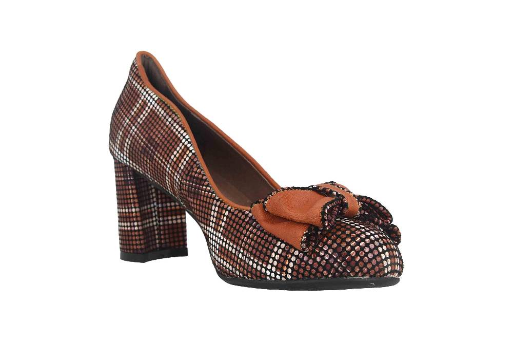 Laura Vita Pumps In Übergrößen Mehrfarbig Huco 11 Cafe Große Damenschuhe