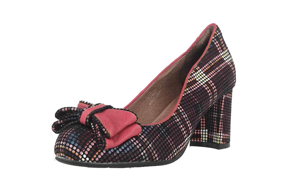 Laura Vita Pumps In Übergrößen Mehrfarbig Huco 11 Violet Große Damenschuhe