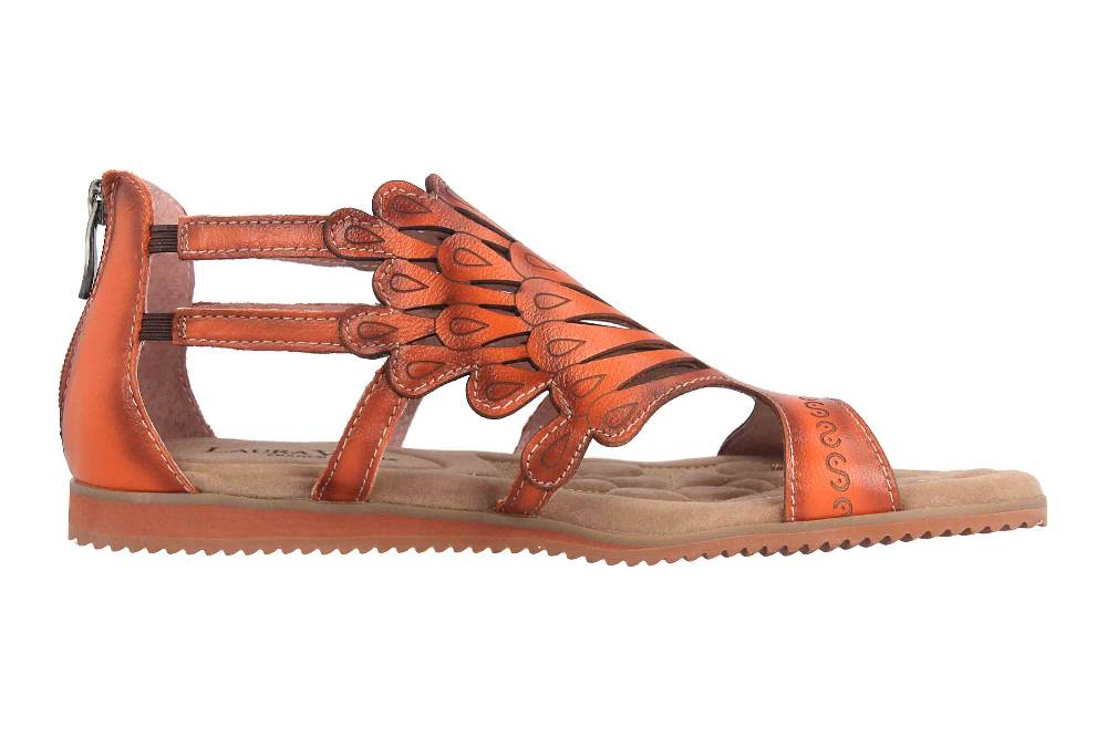 Laura Vita Sandalen In Übergrößen Beige Feclicieo 0321 Camel Große Damenschuhe