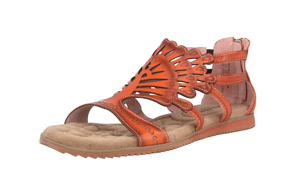 Laura Vita Sandalen In Übergrößen Beige Feclicieo 0321 Camel Große Damenschuhe