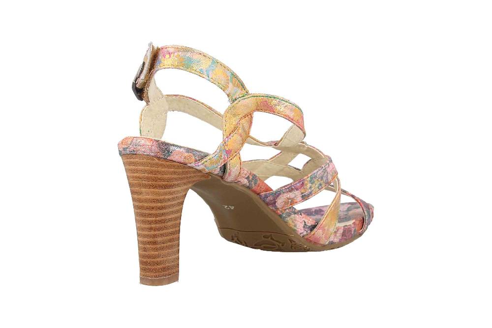 Laura Vita Sandalen In Übergrößen Mehrfarbig Alcbaneo 01 Violet Große Damenschuhe