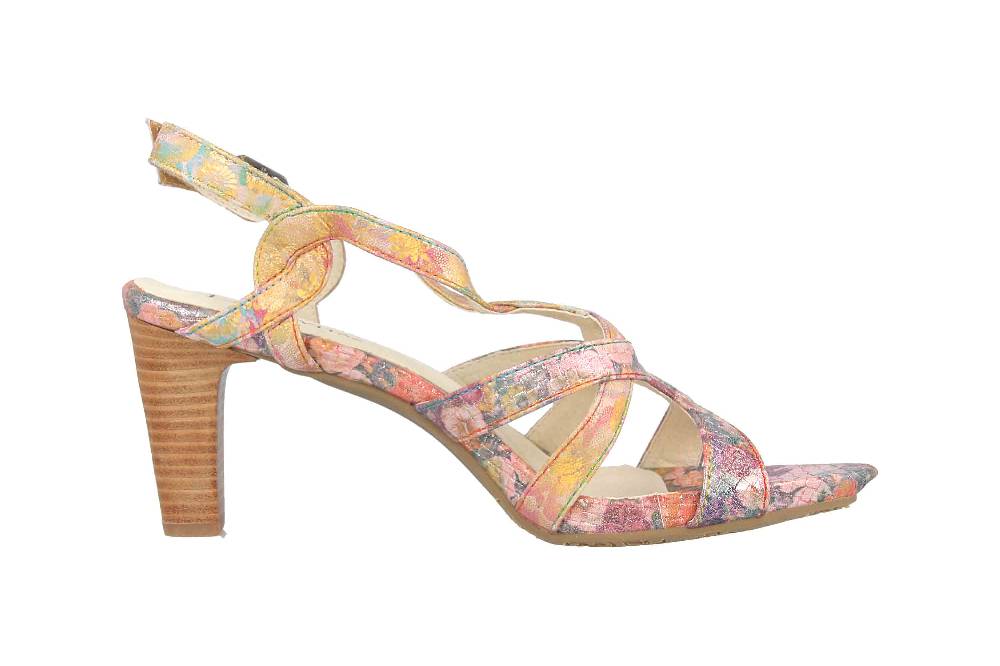 Laura Vita Sandalen In Übergrößen Mehrfarbig Alcbaneo 01 Violet Große Damenschuhe