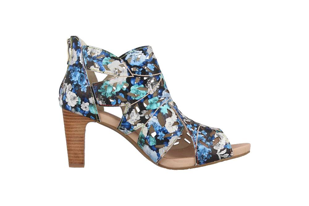 Laura Vita Sandalen In Übergrößen Mehrfarbig Alcbaneo 0422 Bleu Große Damenschuhe