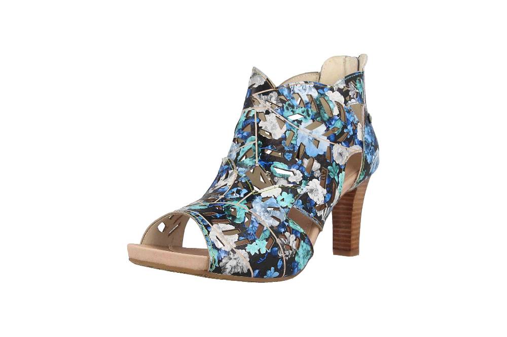 Laura Vita Sandalen In Übergrößen Mehrfarbig Alcbaneo 0422 Bleu Große Damenschuhe