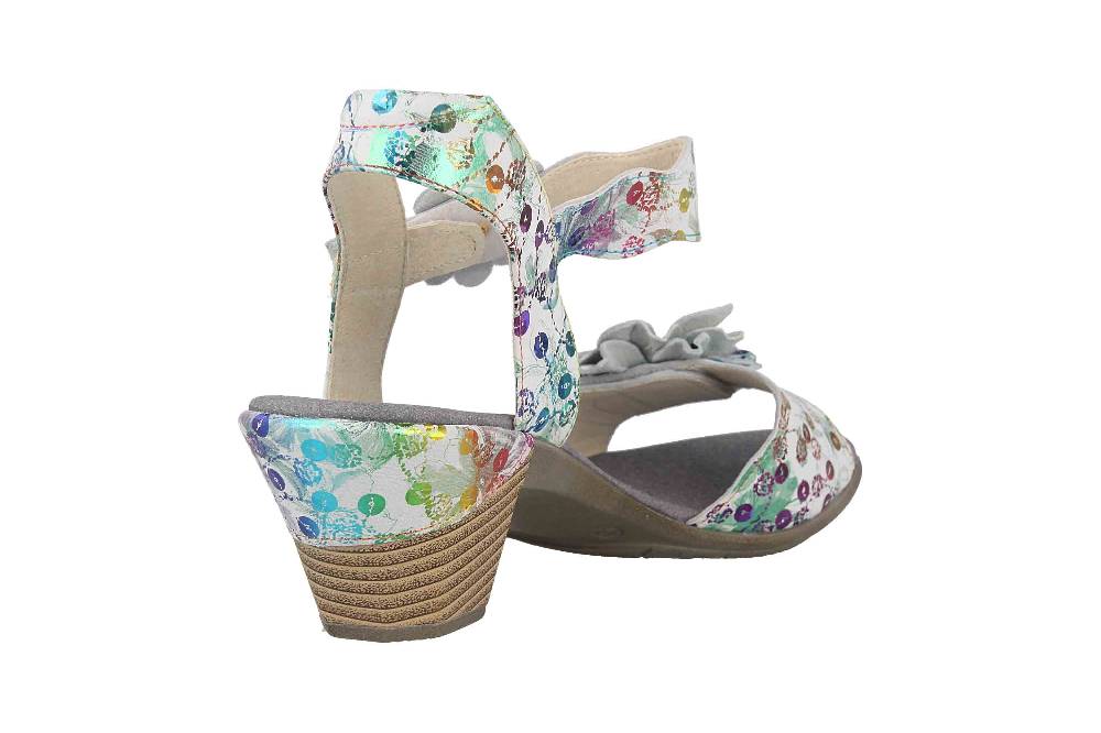 Laura Vita Sandalen In Übergrößen Mehrfarbig Becttinoo 85 Blanc Große Damenschuhe