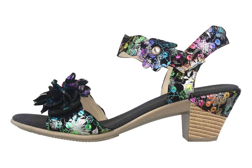 Laura Vita Sandalen in Übergrößen Mehrfarbig Becttinoo 85 Dorian große Damenschuhe