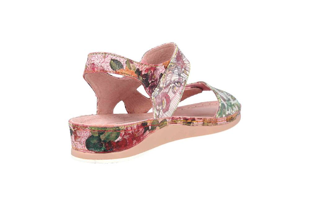 Laura Vita Sandalen In Übergrößen Mehrfarbig Brcuelo 73 Rose Große Damenschuhe