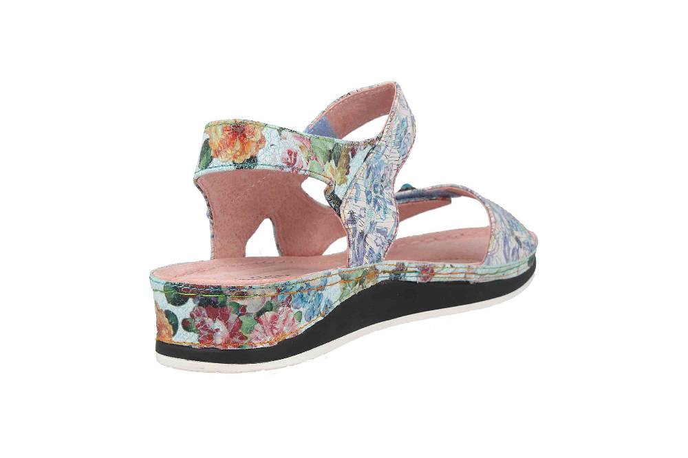 Laura Vita Sandalen In Übergrößen Mehrfarbig Brcuelo 73 Bleu Große Damenschuhe