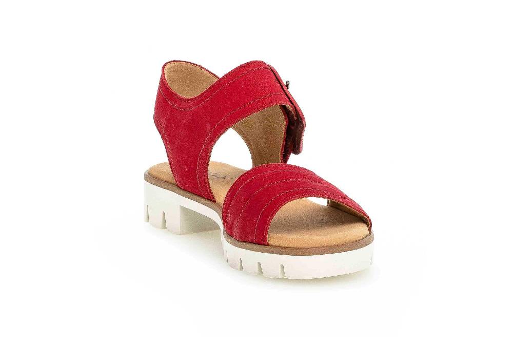 Laura Vita Sandalen In Übergrößen Mehrfarbig BRCUELO 81 Cerise Große Damenschuhe