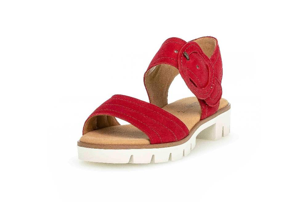 Laura Vita Sandalen In Übergrößen Mehrfarbig BRCUELO 81 Cerise Große Damenschuhe