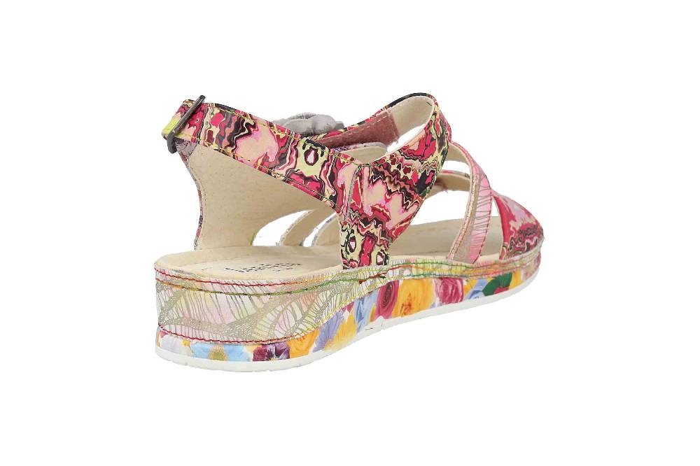 Laura Vita Sandalen In Übergrößen Mehrfarbig BRCUELO 06 Peche Große Damenschuhe