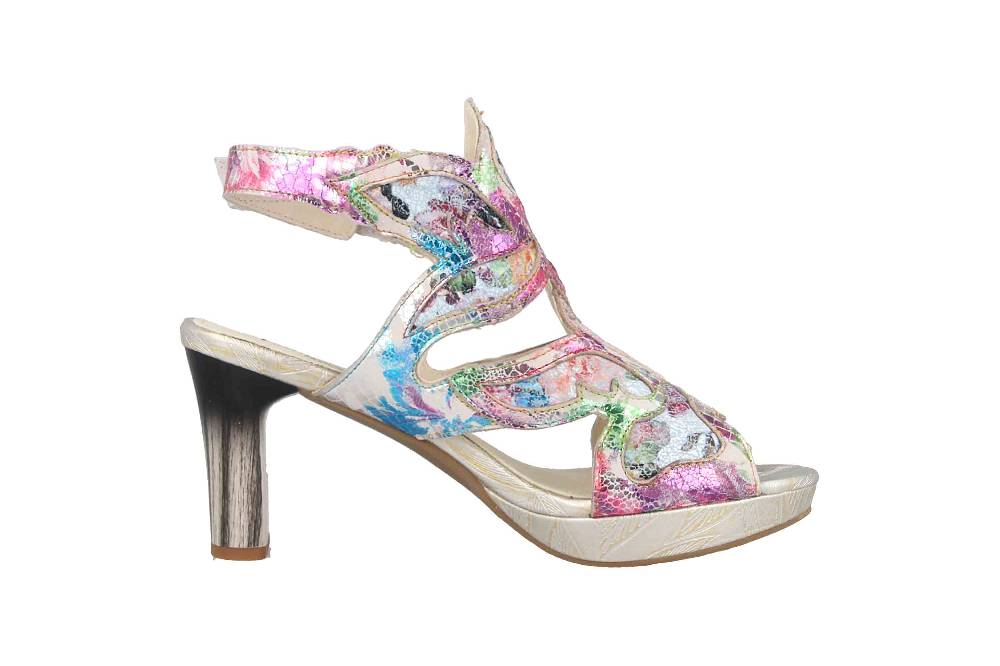 Laura Vita Sandalen In Übergrößen Mehrfarbig Hicao 19 Blanc Große Damenschuhe