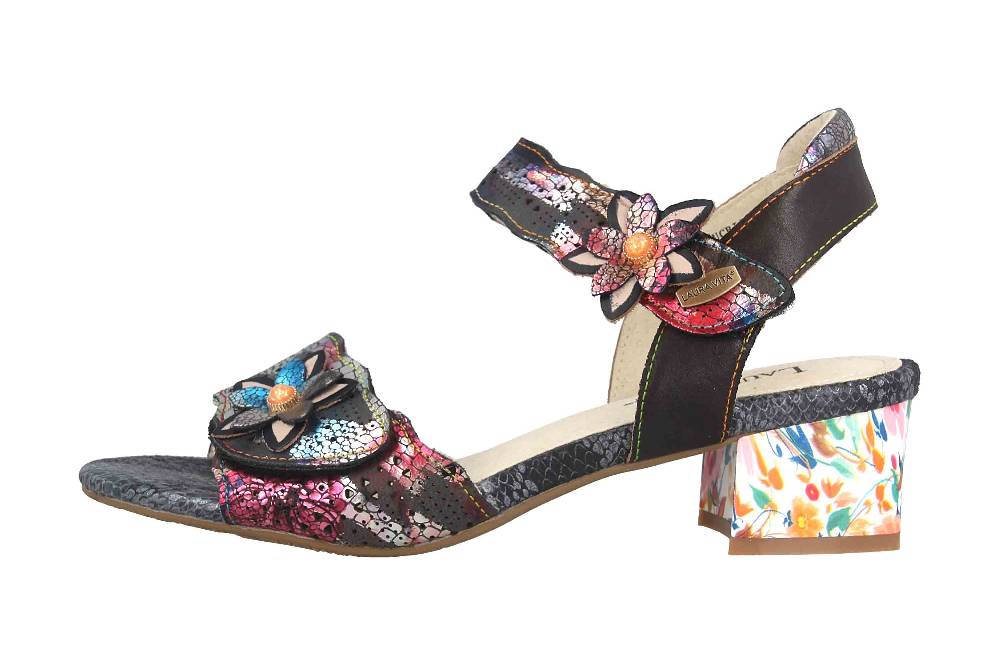 Laura Vita Sandalen in Übergrößen Mehrfarbig Hucbio 05 Dorian große Damenschuhe
