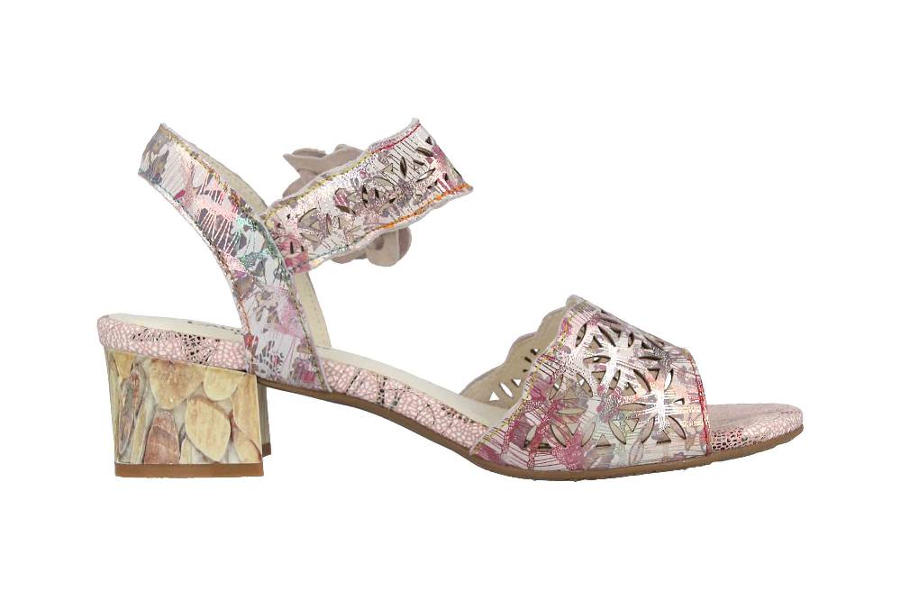 Laura Vita Sandalen In Übergrößen Mehrfarbig Hucbio 01 Rose Große Damenschuhe