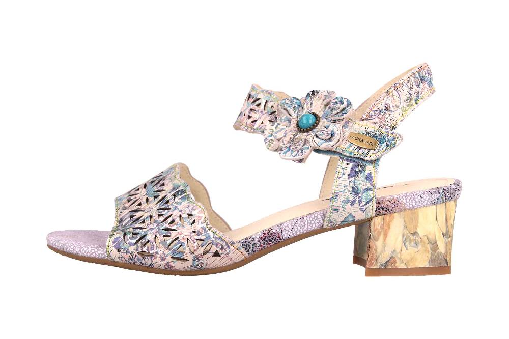 Laura Vita Sandalen in Übergrößen Mehrfarbig Hucbio 01 Bleu große Damenschuhe