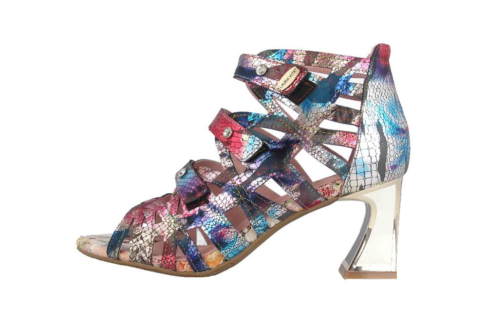 Laura Vita Sandalen in Übergrößen Mehrfarbig Jacbo 01 Bronze große Damenschuhe