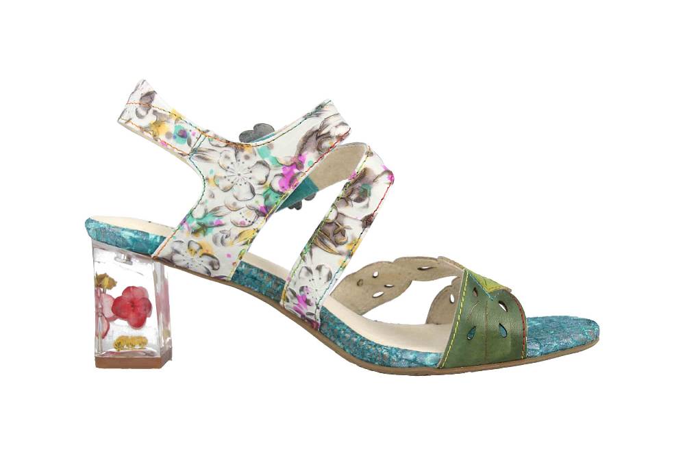 Laura Vita Sandalen In Übergrößen Mehrfarbig Lucieo 103 Indigo Große Damenschuhe