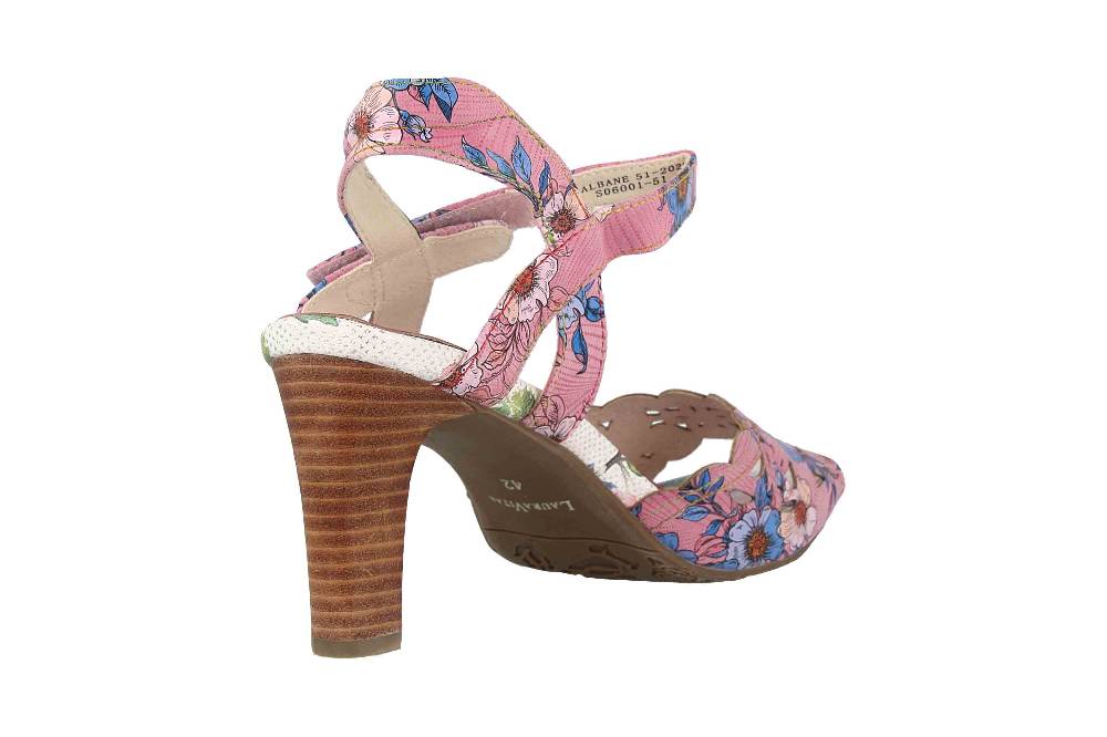 Laura Vita Sandaletten In Übergrößen Mehrfarbig ALBANE 51 Lilas Große Damenschuhe
