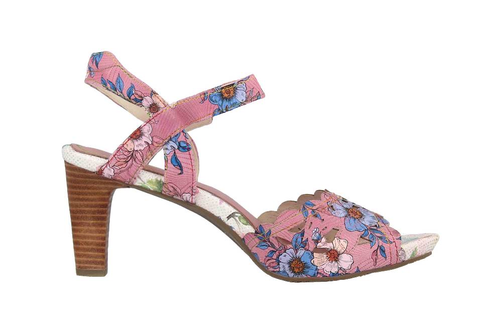 Laura Vita Sandaletten In Übergrößen Mehrfarbig ALBANE 51 Lilas Große Damenschuhe