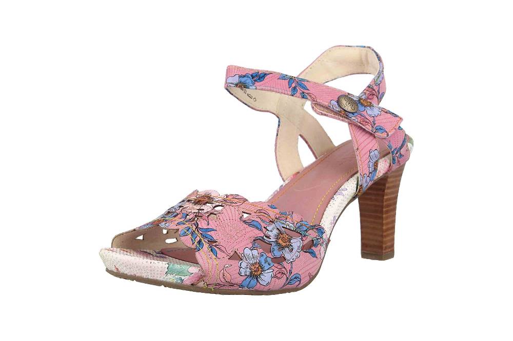 Laura Vita Sandaletten In Übergrößen Mehrfarbig ALBANE 51 Lilas Große Damenschuhe