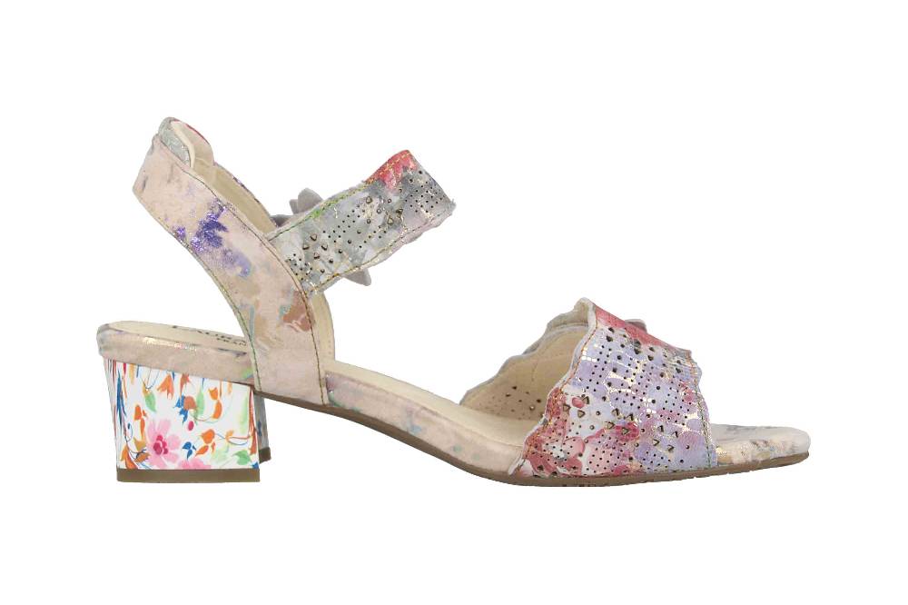 Laura Vita Sandaletten In Übergrößen Mehrfarbig HUCBIO 05 Gris Große Damenschuhe