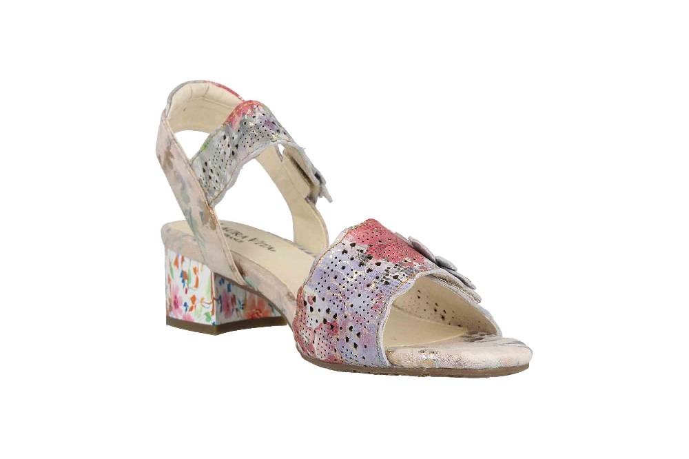 Laura Vita Sandaletten In Übergrößen Mehrfarbig HUCBIO 05 Gris Große Damenschuhe