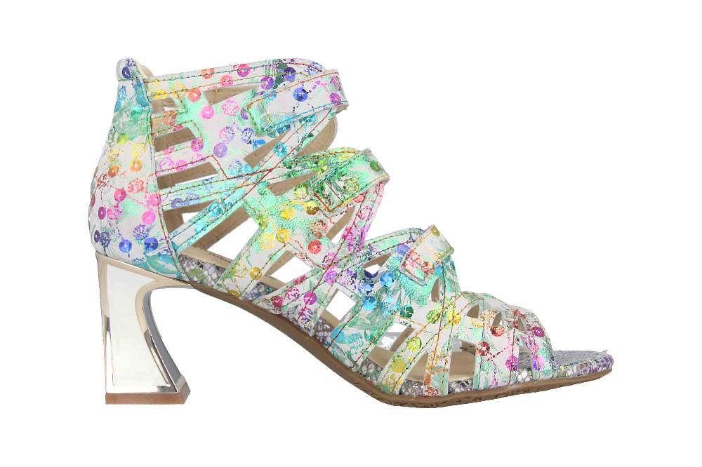 Laura Vita Sandaletten In Übergrößen Mehrfarbig JACBO 01 Bisque Große Damenschuhe