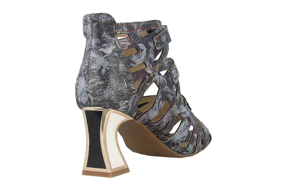 Laura Vita Sandaletten In Übergrößen Mehrfarbig JACBO 01 Acier Große Damenschuhe