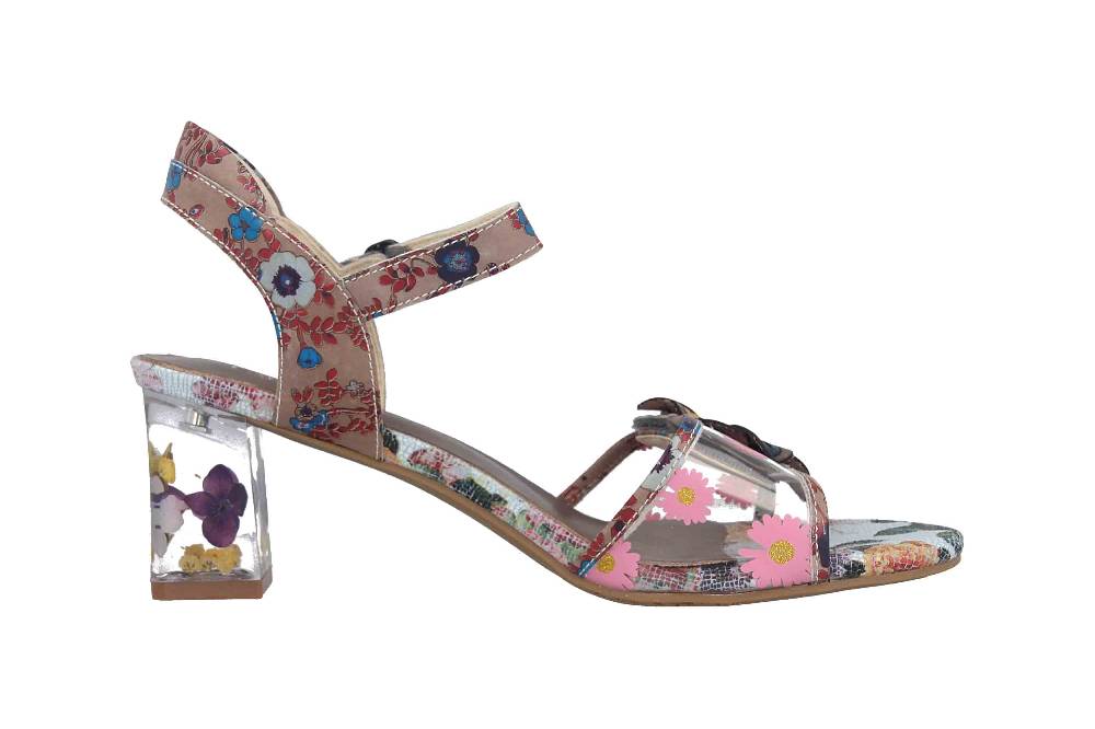 Laura Vita Sandaletten In Übergrößen Mehrfarbig LUCIAO 08 Gris Große Damenschuhe