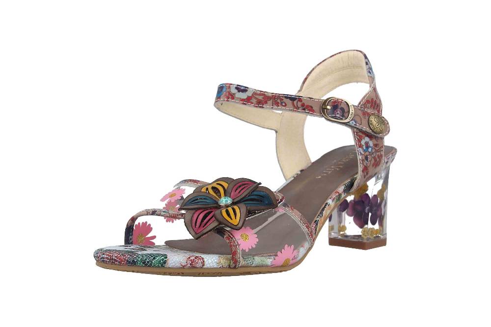 Laura Vita Sandaletten In Übergrößen Mehrfarbig LUCIAO 08 Gris Große Damenschuhe
