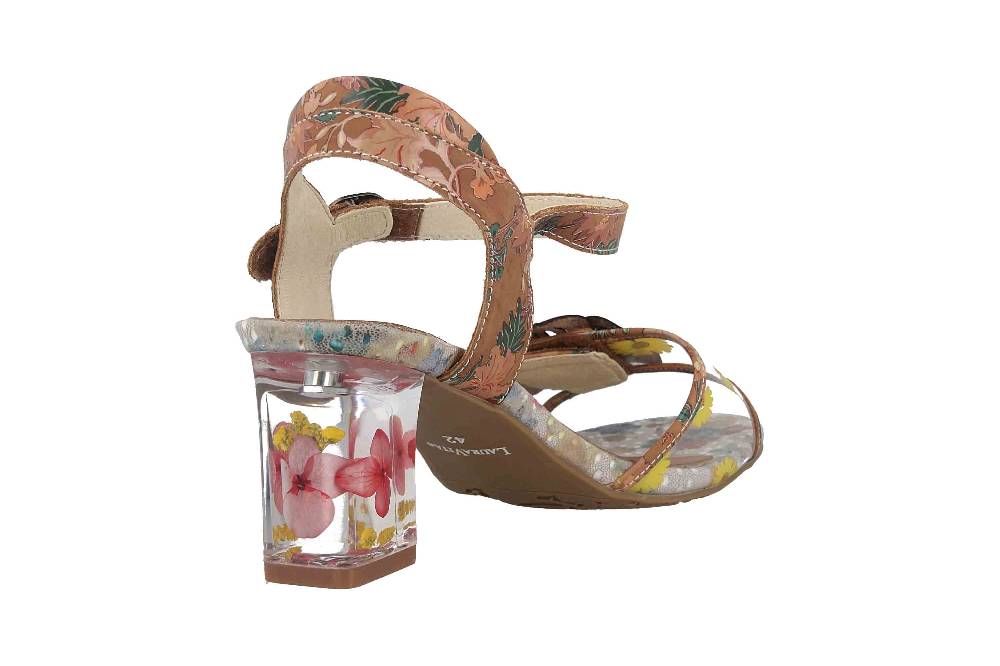 Laura Vita Sandaletten In Übergrößen Mehrfarbig LUCIAO 08 Beige Große Damenschuhe