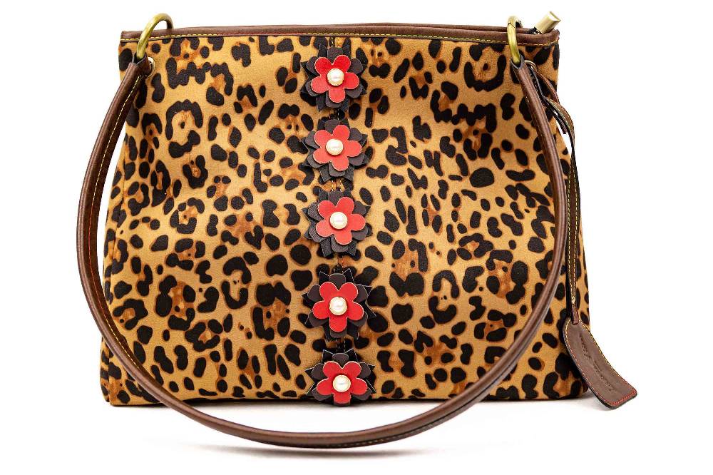 Laura Vita Schultertasche 2977-Camel