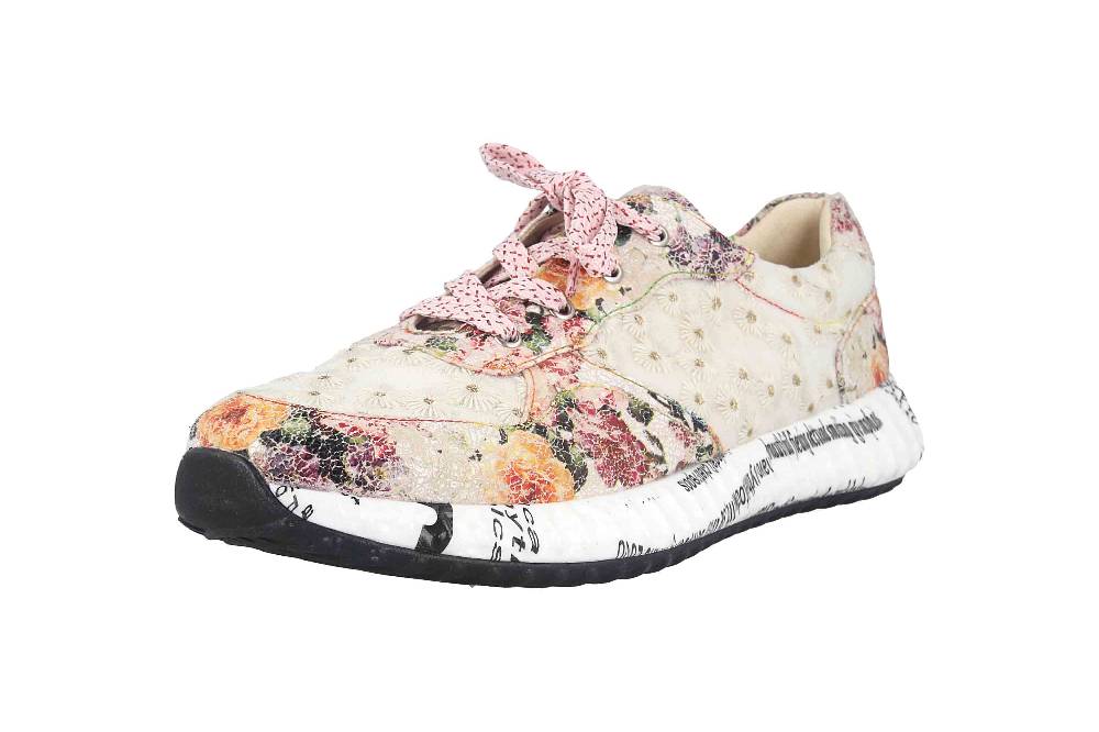 Laura Vita Sneaker In Übergrößen Mehrfarbig BURTON 05 Beige Große Damenschuhe