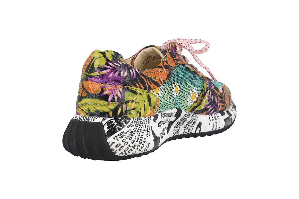 Laura Vita Sneaker In Übergrößen Mehrfarbig BURTON 05 Orange Große Damenschuhe