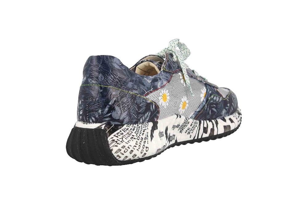 Laura Vita Sneaker In Übergrößen Mehrfarbig BURTON 05 Noir Große Damenschuhe