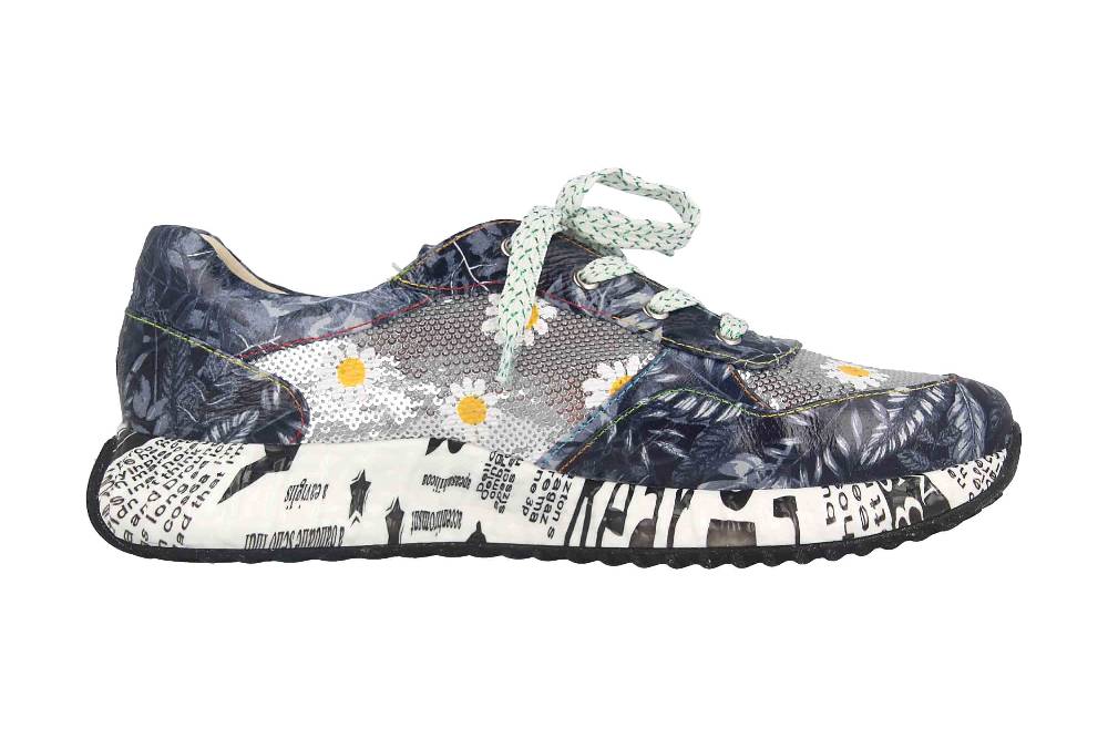 Laura Vita Sneaker In Übergrößen Mehrfarbig BURTON 05 Noir Große Damenschuhe