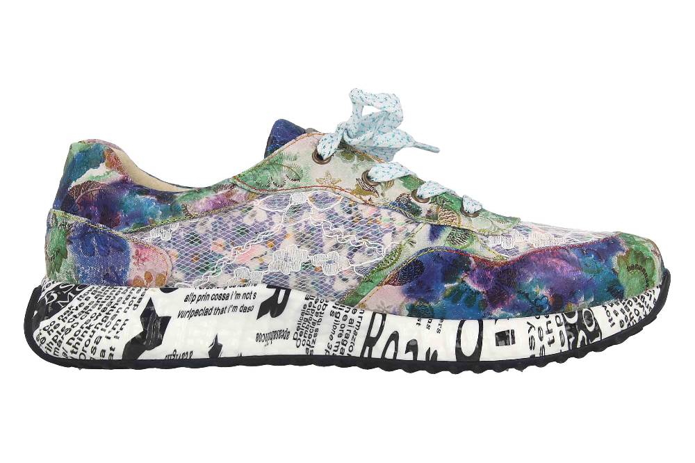 Laura Vita Sneaker In Übergrößen Mehrfarbig BURTON 05 Jeans Große Damenschuhe