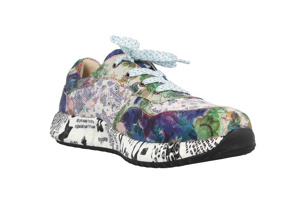 Laura Vita Sneaker In Übergrößen Mehrfarbig BURTON 05 Jeans Große Damenschuhe