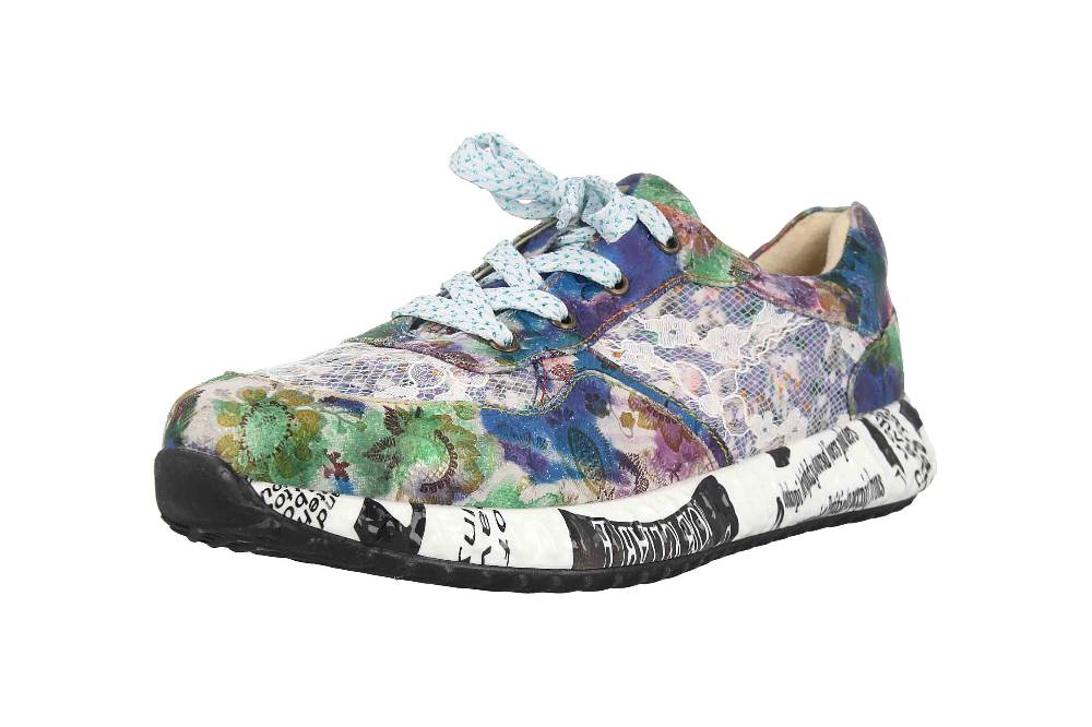 Laura Vita Sneaker In Übergrößen Mehrfarbig BURTON 05 Jeans Große Damenschuhe