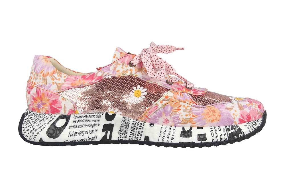 Laura Vita Sneaker In Übergrößen Mehrfarbig BURTON 05 Fraise Große Damenschuhe