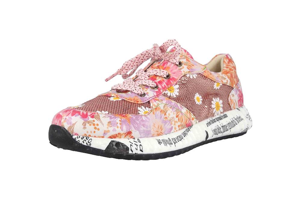 Laura Vita Sneaker In Übergrößen Mehrfarbig BURTON 05 Fraise Große Damenschuhe