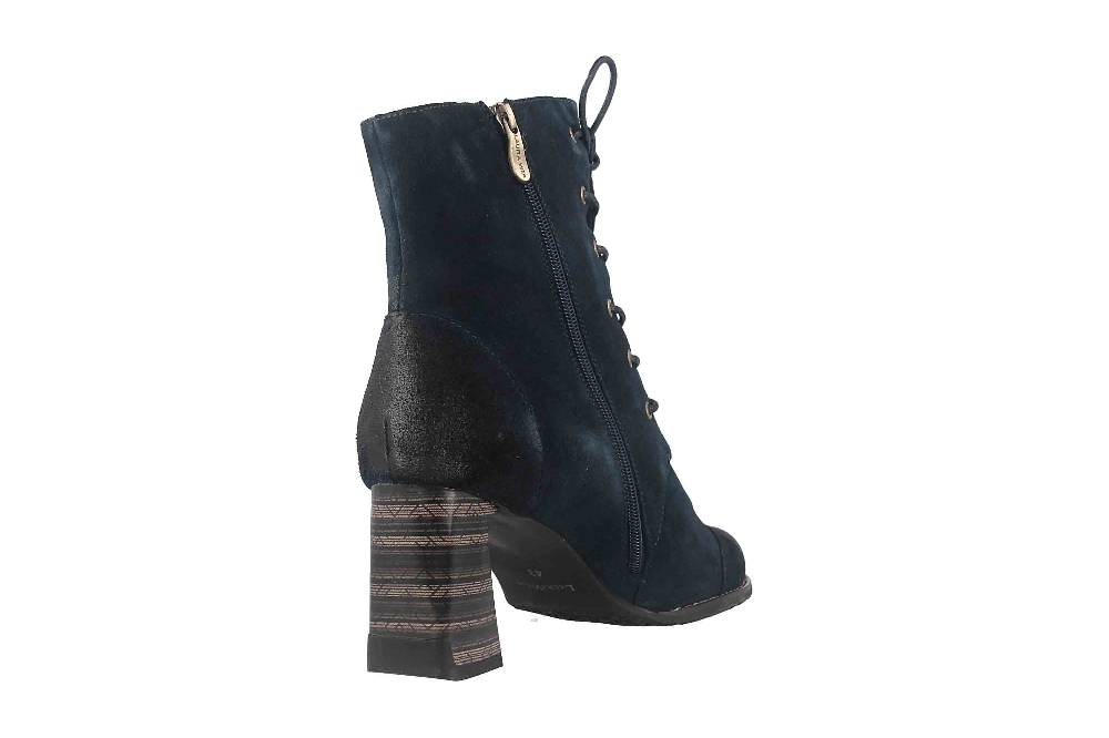 Laura Vita Stiefel In Übergrößen Blau MAELEO 09 Bleu Große Damenschuhe