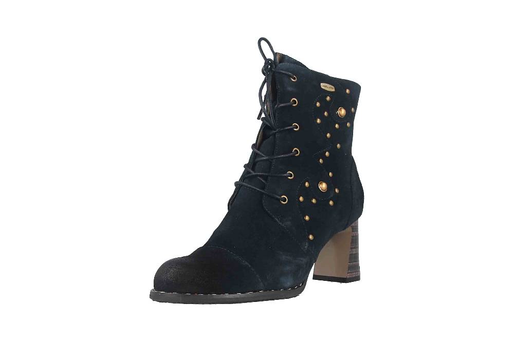 Laura Vita Stiefel In Übergrößen Blau MAELEO 09 Bleu Große Damenschuhe