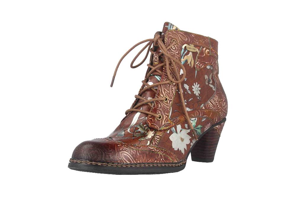 Laura Vita Stiefel In Übergrößen Braun ALCIZEEO 01 Marron Große Damenschuhe