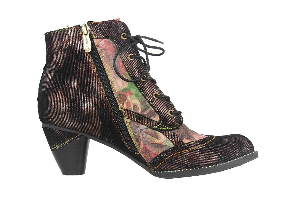 Laura Vita Stiefel In Übergrößen Mehrfarbig Alcizeeo 31 Wine Große Damenschuhe