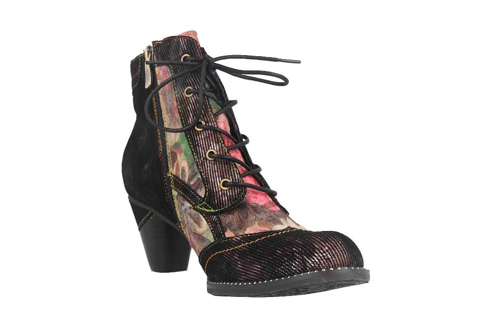 Laura Vita Stiefel In Übergrößen Mehrfarbig Alcizeeo 31 Wine Große Damenschuhe